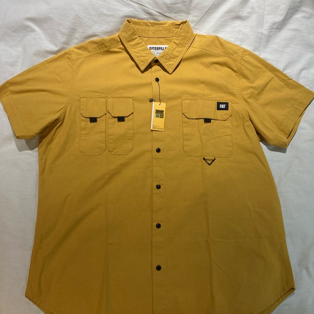 Men’s Caterpillar Work Shirt! Size 3X, NWT! $59.00!